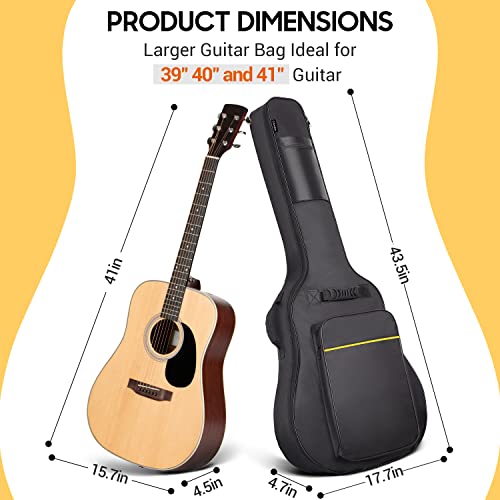 Black Padded Electric Guitar Bag C4355