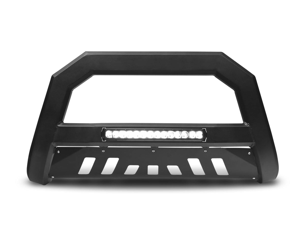 Matte Black Bull Bar with LED Y114