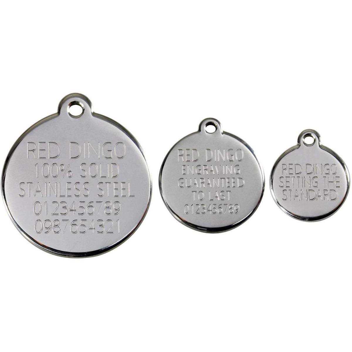 Enamel Pet ID Tag Heart P371151
