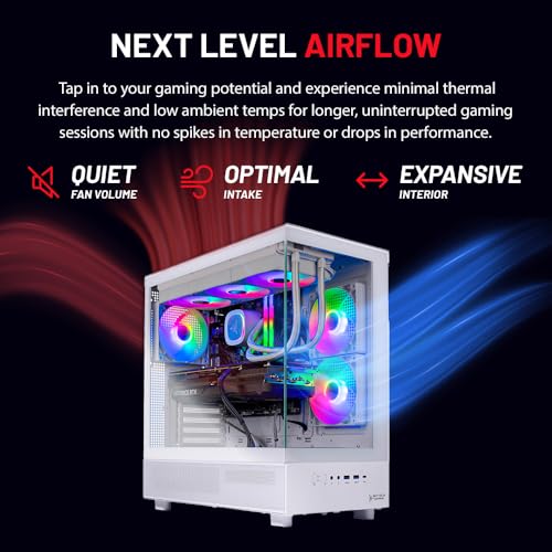 Ryzen 7 9700X 3.8 GHz (5.5GHz) RTX 5060 1TB NVMe SSD 32GB DDR5 RAM 6000 RGB 850W Gold ATX 3 PSU 360mm ARGB AIO Wi-Fi Win 11 Desktop PC W53856