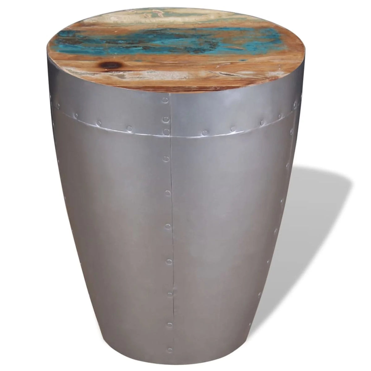 Solid Reclaimed Wood Stool U932