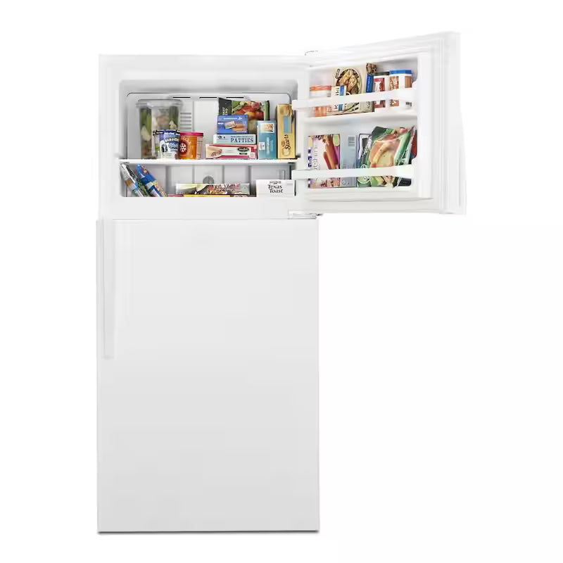 18.25 cu. ft. Top Freezer Refrigerator in White O49841