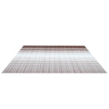 16x8 Feet Vinyl RV Awning Fabric Replacement Brown Stripes O53847
