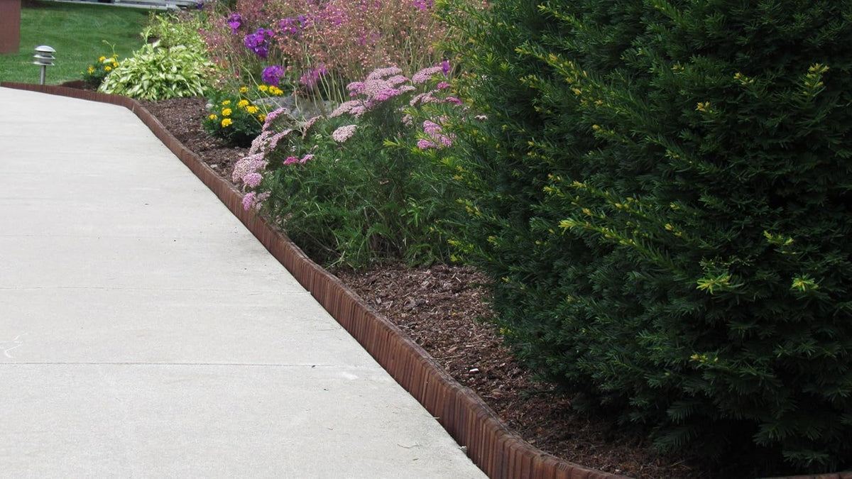 Brown Natural Lawn & Landscape Border Edging 8-Pack V7801