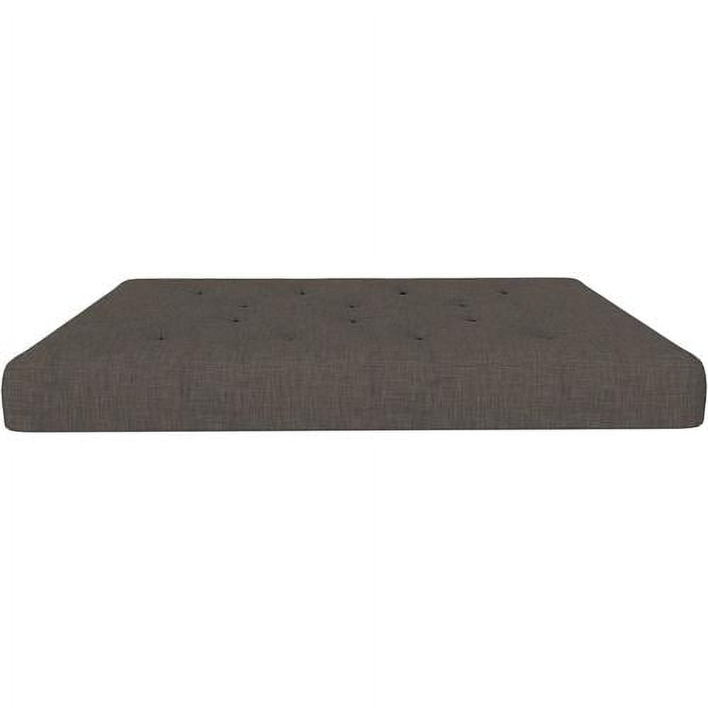 8-Inch Pocket Spring Coil Futon Mattress, Full, Taupe Gray U5333