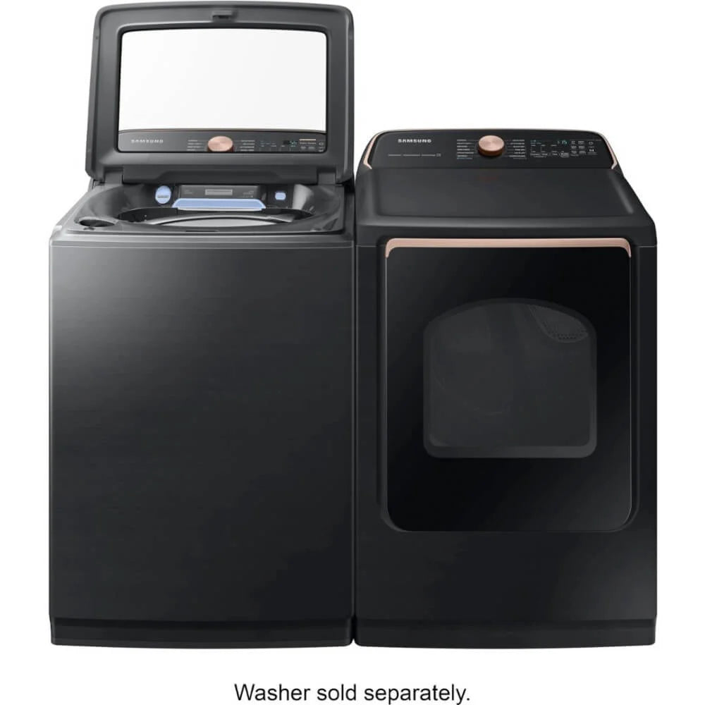 7.4 Cu. Ft. Brushed Black Front Load Gas Dryer F854