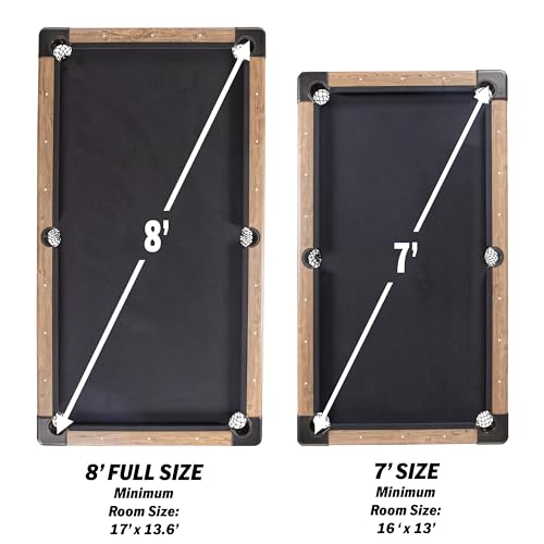 7 or 8 ft Portable Folding Pool Table F2566