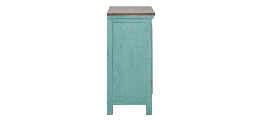 Blue 2 Door Accent Cabinet K773053