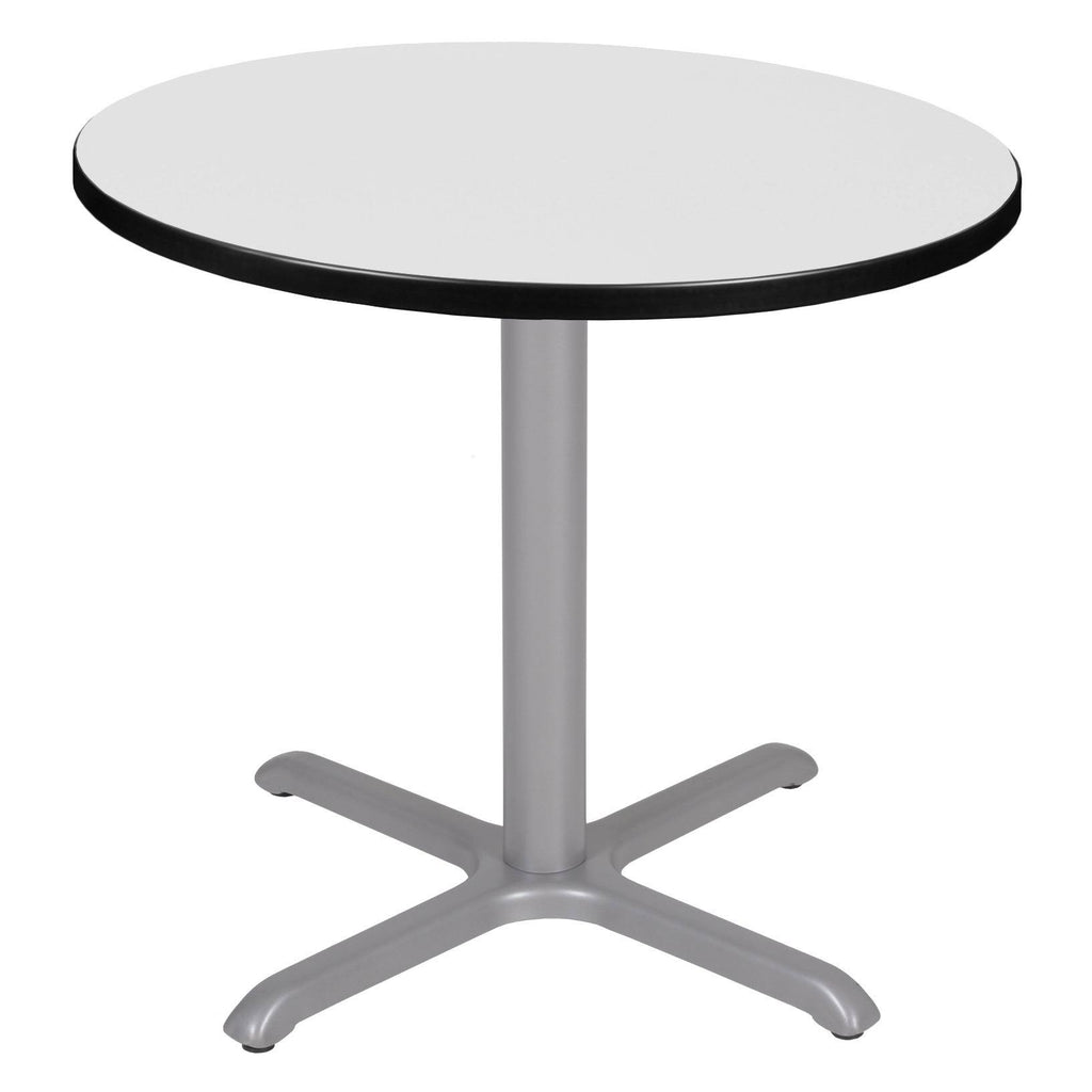 30 in. Round X-Base Table T537