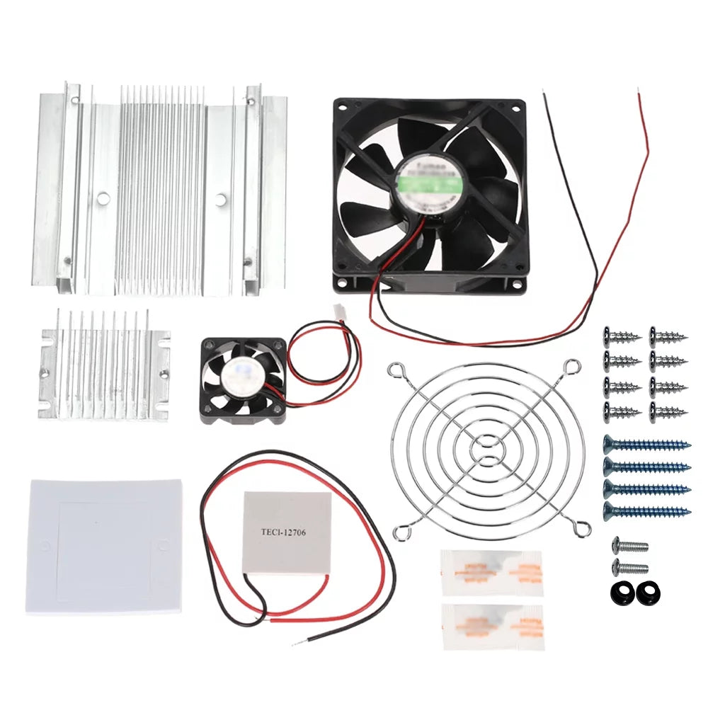DIY Peltier Cooler Conduction Kit with Fan V690367