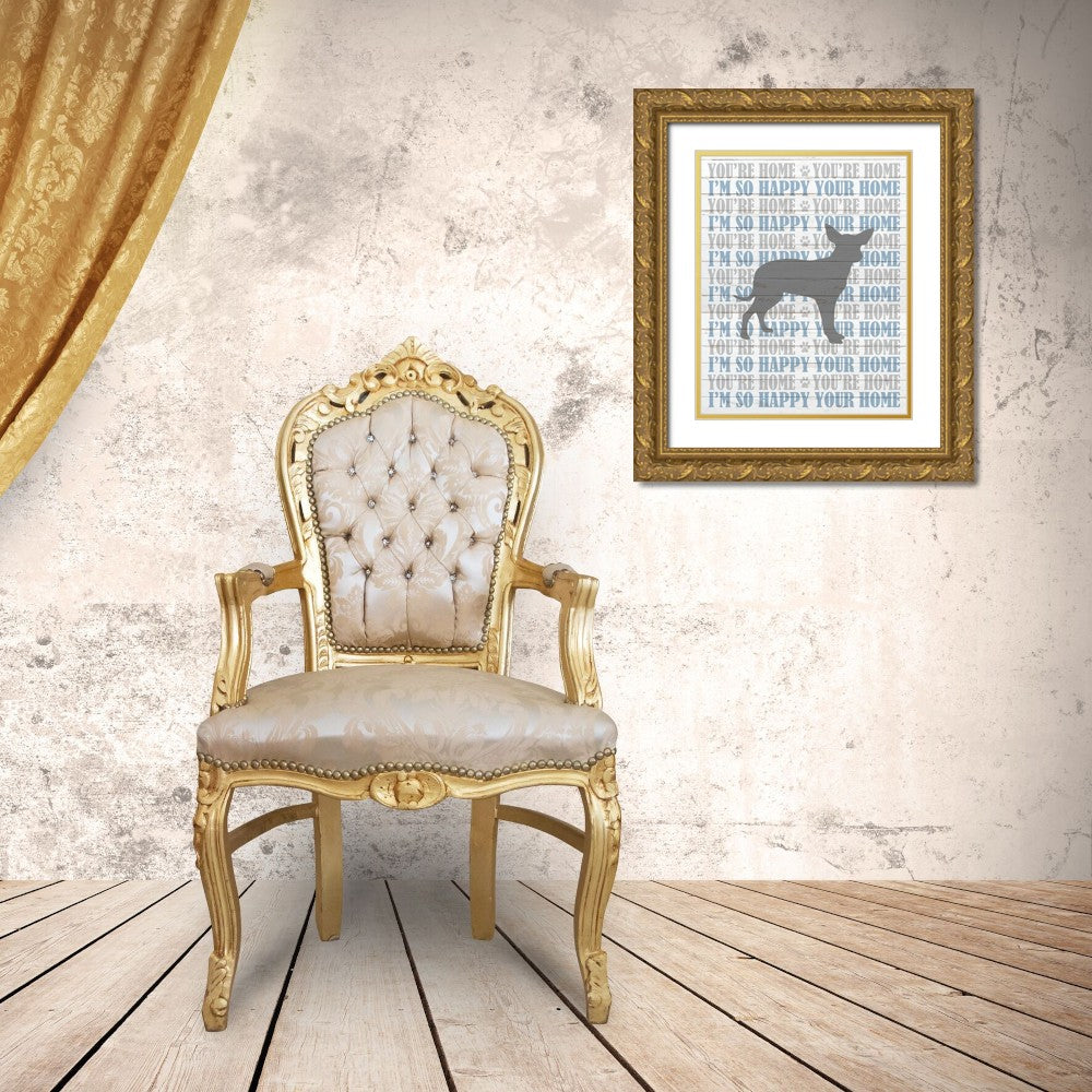 Gold Ornate Wood Framed Museum Art Print M90037