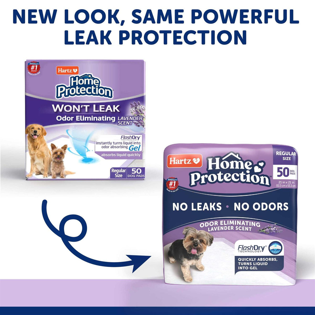 Lavender Scent Odor Eliminating Dog Pads F441211