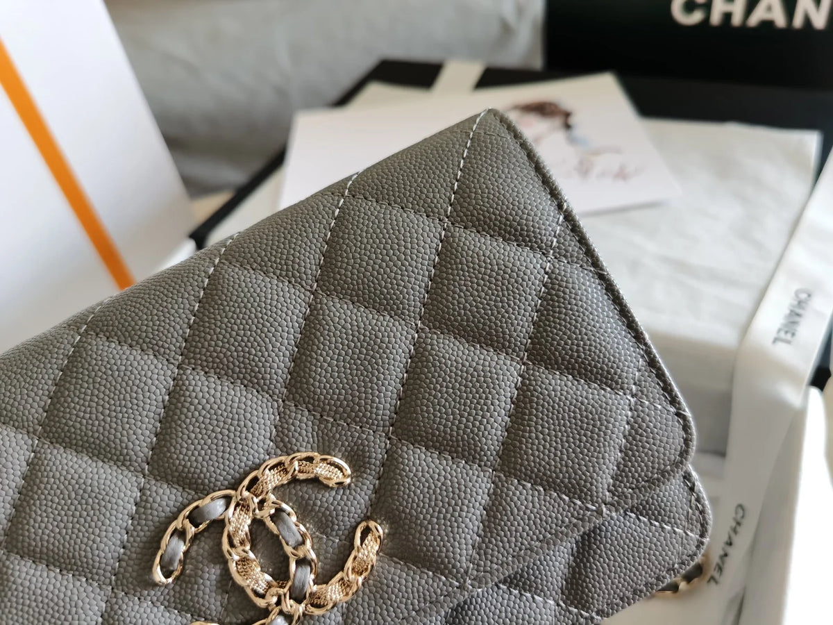 Grey Mini Flap Bag S654