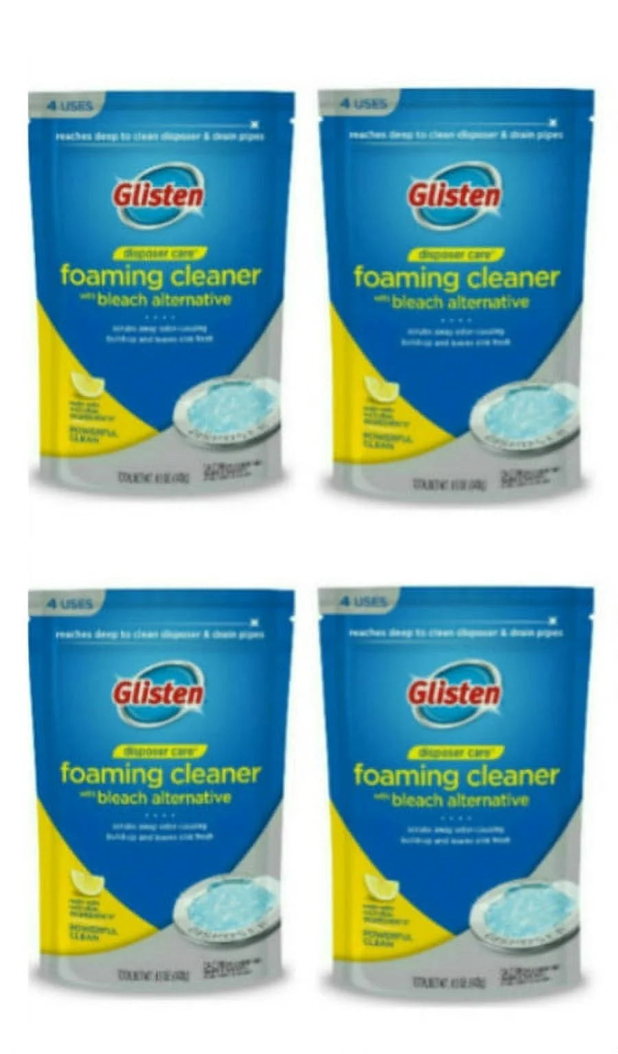 Lemon Scent Foaming Garbage Disposer Cleaner G921