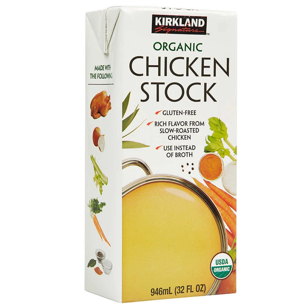 Organic Chicken Stock 32 Fluid Ounce (Pack of 6) G852665
