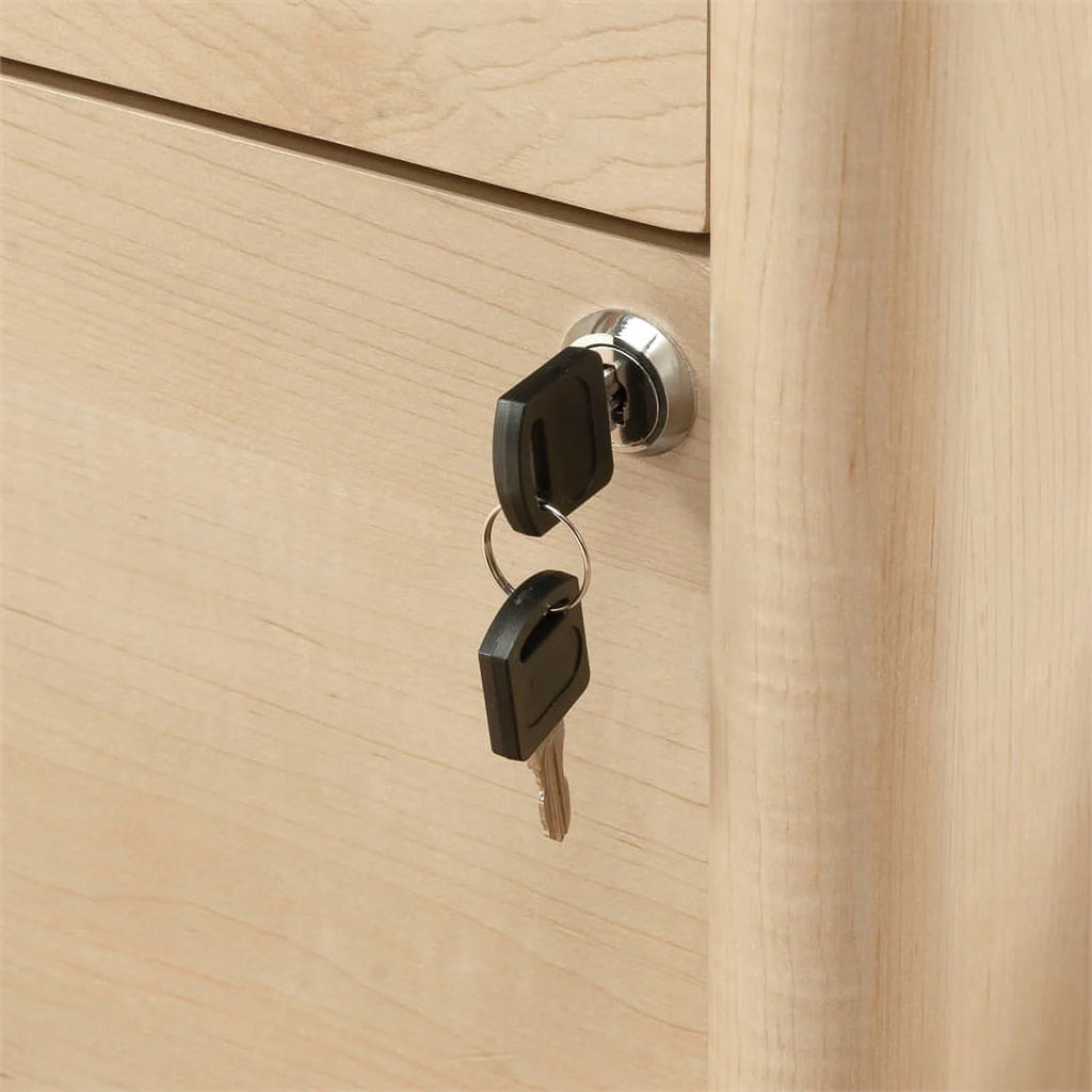 Engineered Wood Lateral File in Natural Maple Finish M716