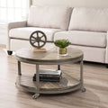 Industrial Brown Wood Cocktail Table W55000