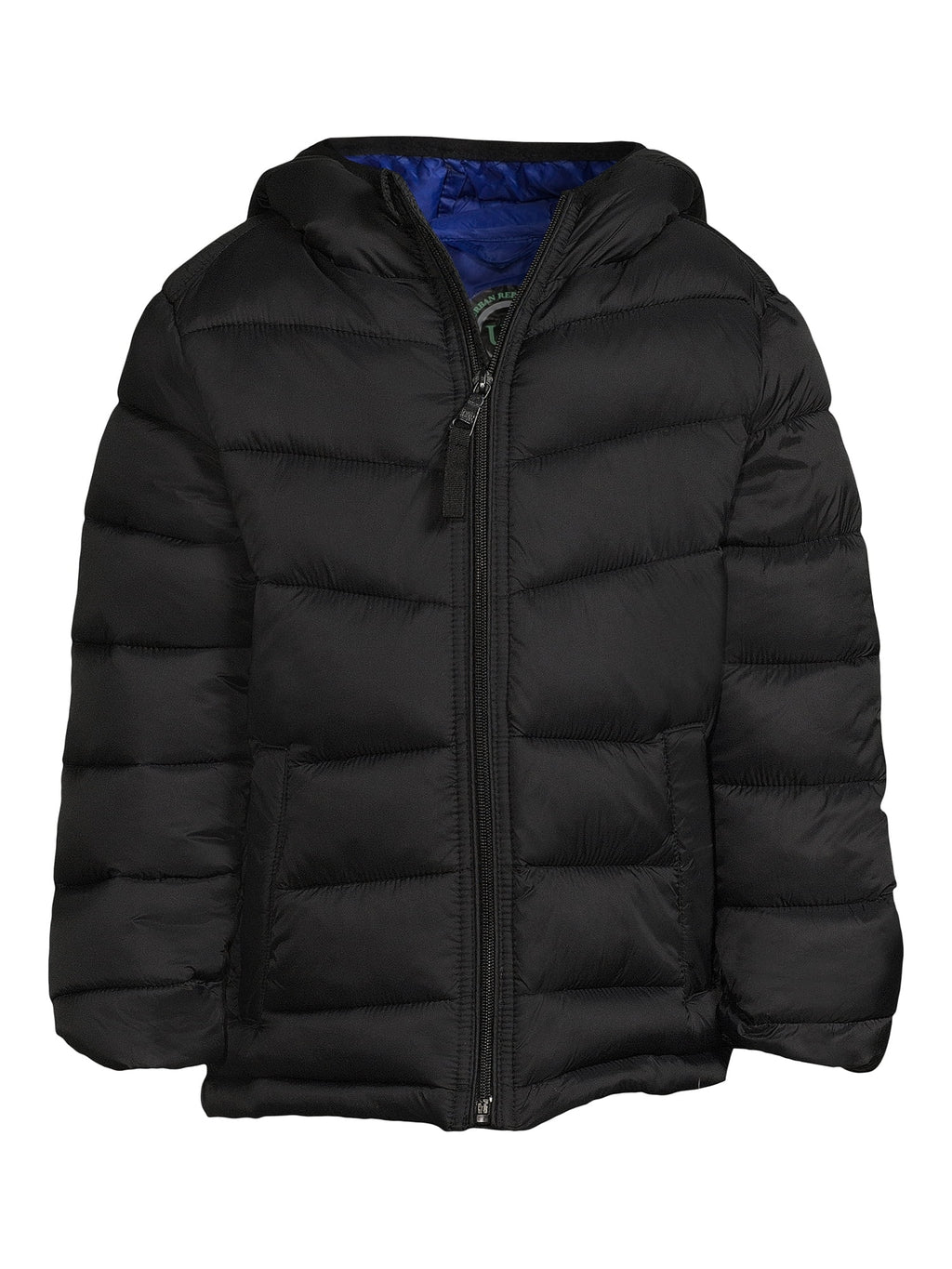 Boys Packable Puffer Jacket with Hood G3196