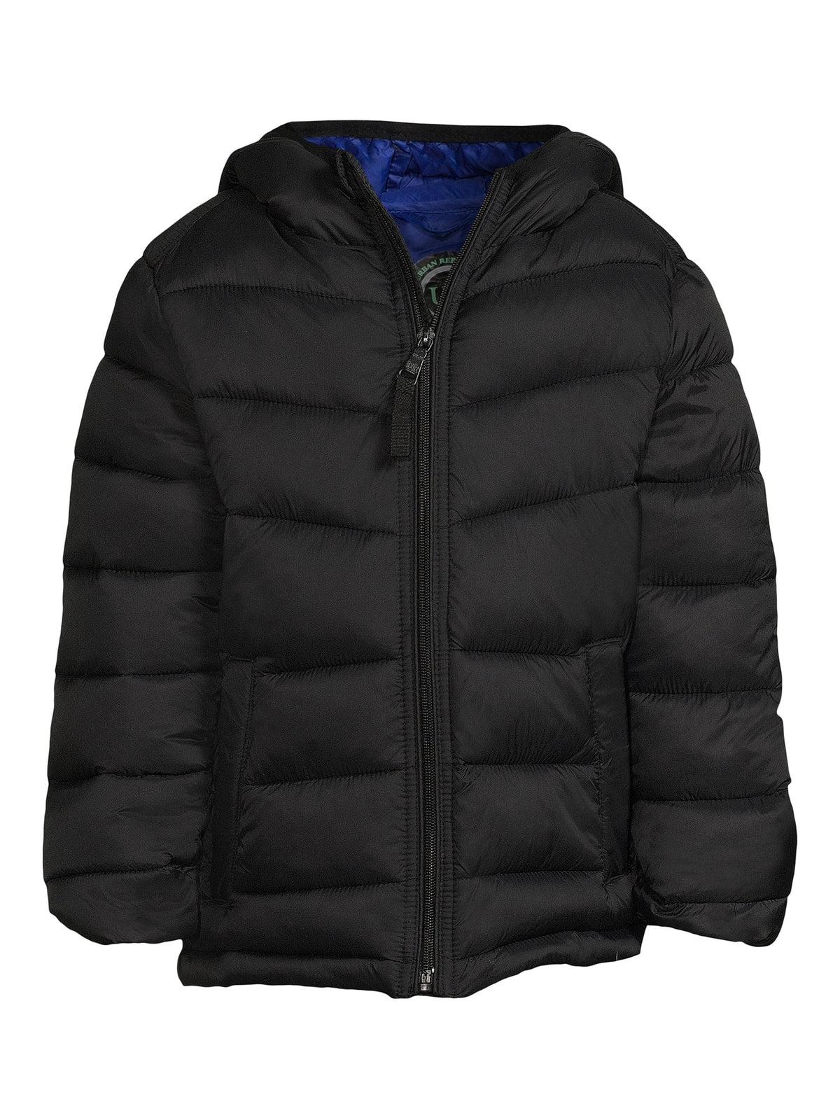 Boys Packable Puffer Jacket with Hood G3196