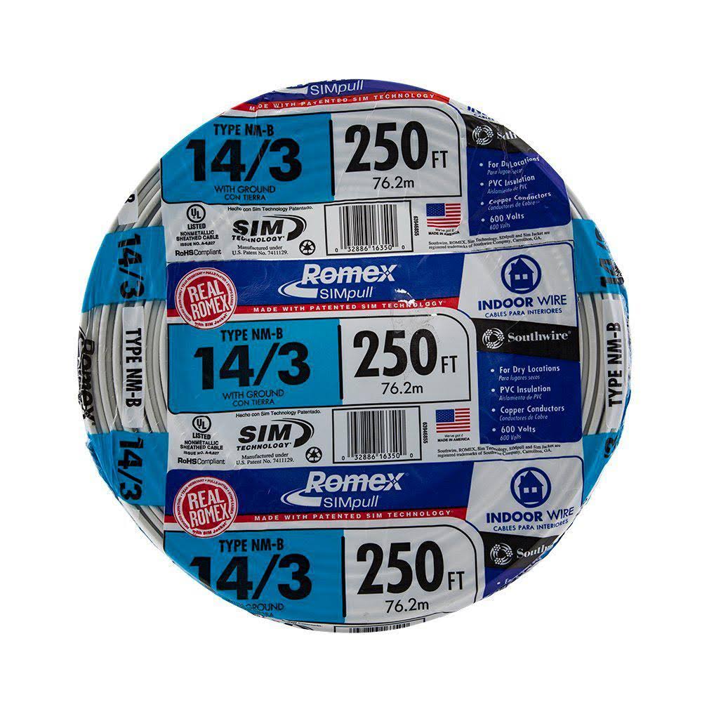 14/3 Nm-b Indoor Electrical Copper Wire Y8294