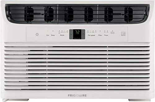5,000 BTU Window-Mounted Air Conditioner with Remote Control, White F918908