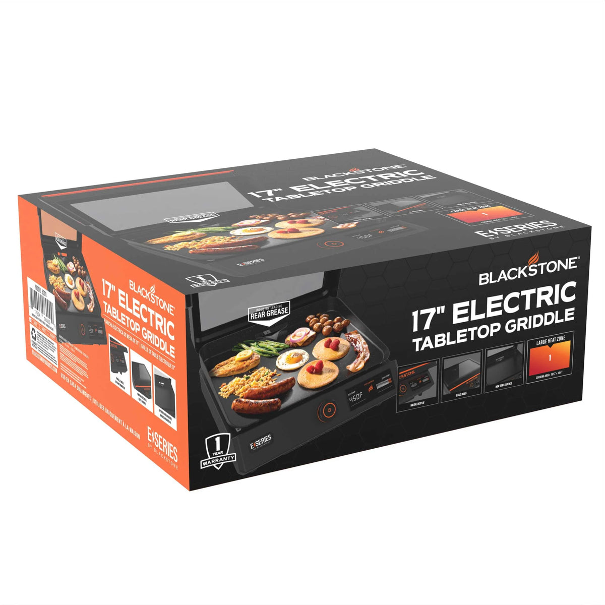 Electric Tabletop Griddle with Hood O250840