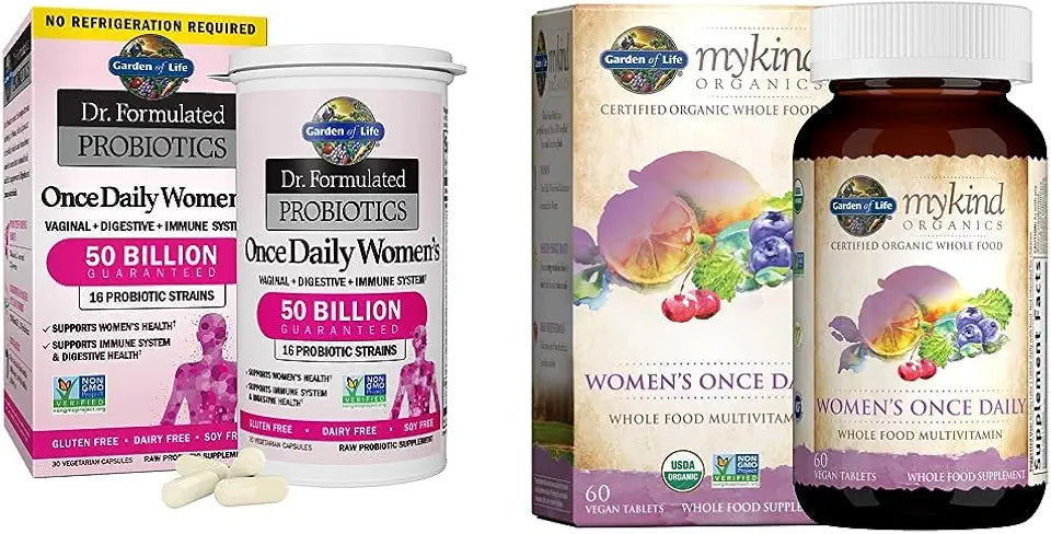 Women's Probiotics & Multivitamins Bundle (2 Items) X539