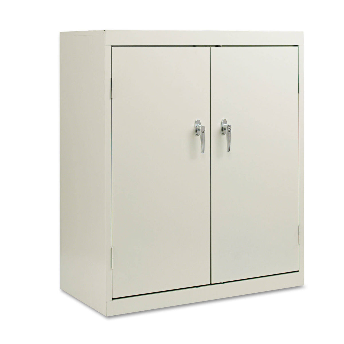 Light Gray 36W x 18d Storage Cabinet with Adjustable Shelves Q76016
