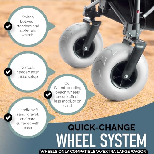 Beach Wagon Wheels for Sand Y71242