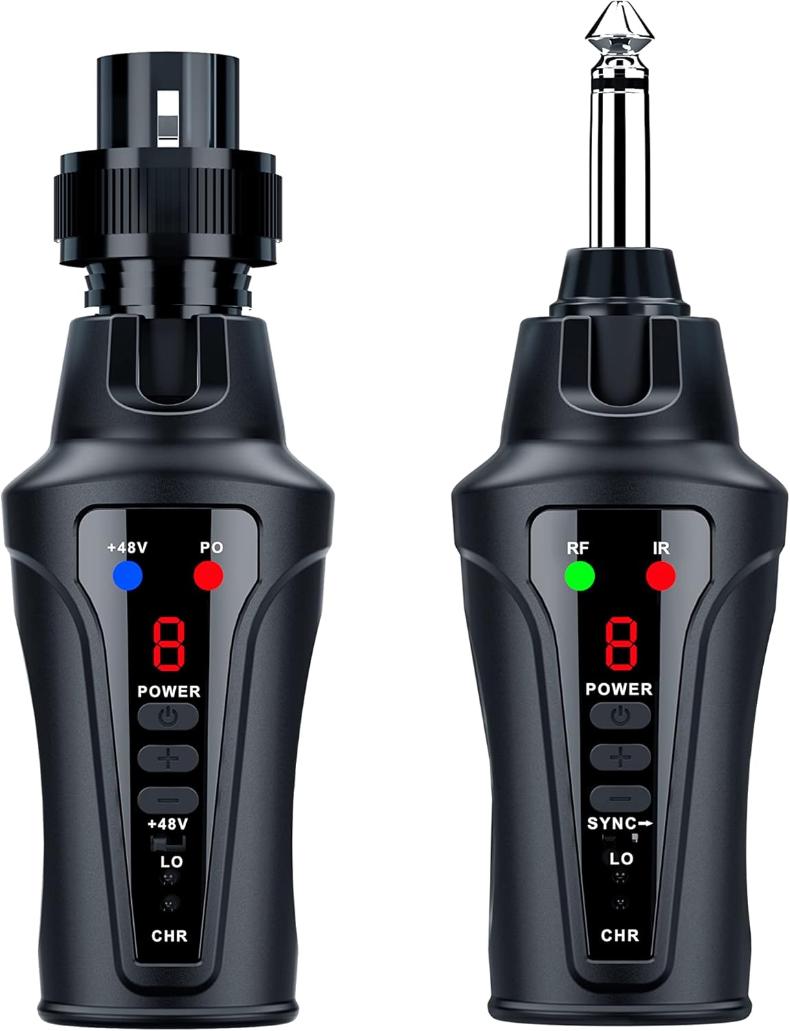 Wireless Microphone System with XLR Transmitter and 6.35mm Receiver R5616