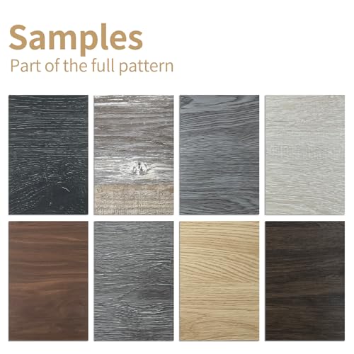 Peel and Stick Vinyl Flooring 36pcs 6"×36" Wood Effect Waterproof Z24780