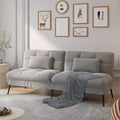 Black Convertible Sofa Bed V4121