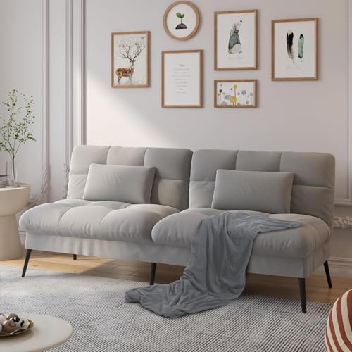 Black Convertible Sofa Bed V4121