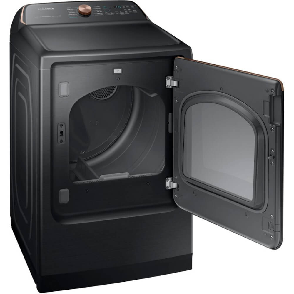 7.4 Cu. Ft. Brushed Black Front Load Gas Dryer F854