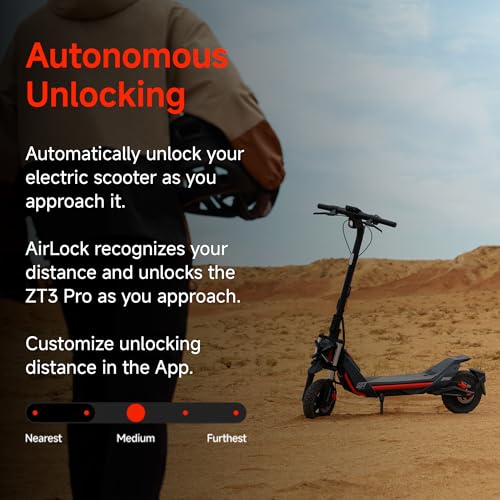 Electric Scooter, 24.9 MPH, 43.5-Mile Range, Dual Suspension, 1600W Peak Motor, Off-Road Scooter S425137