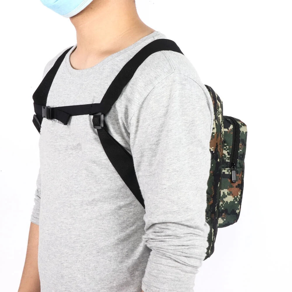 Army Green 2L Oxygen Cylinder Backpack H24011