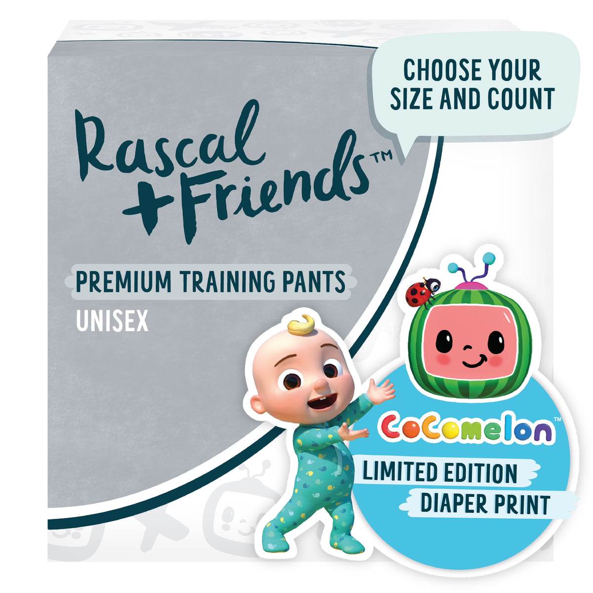 Training Pants, Size 3T-4T 124 Count N8721