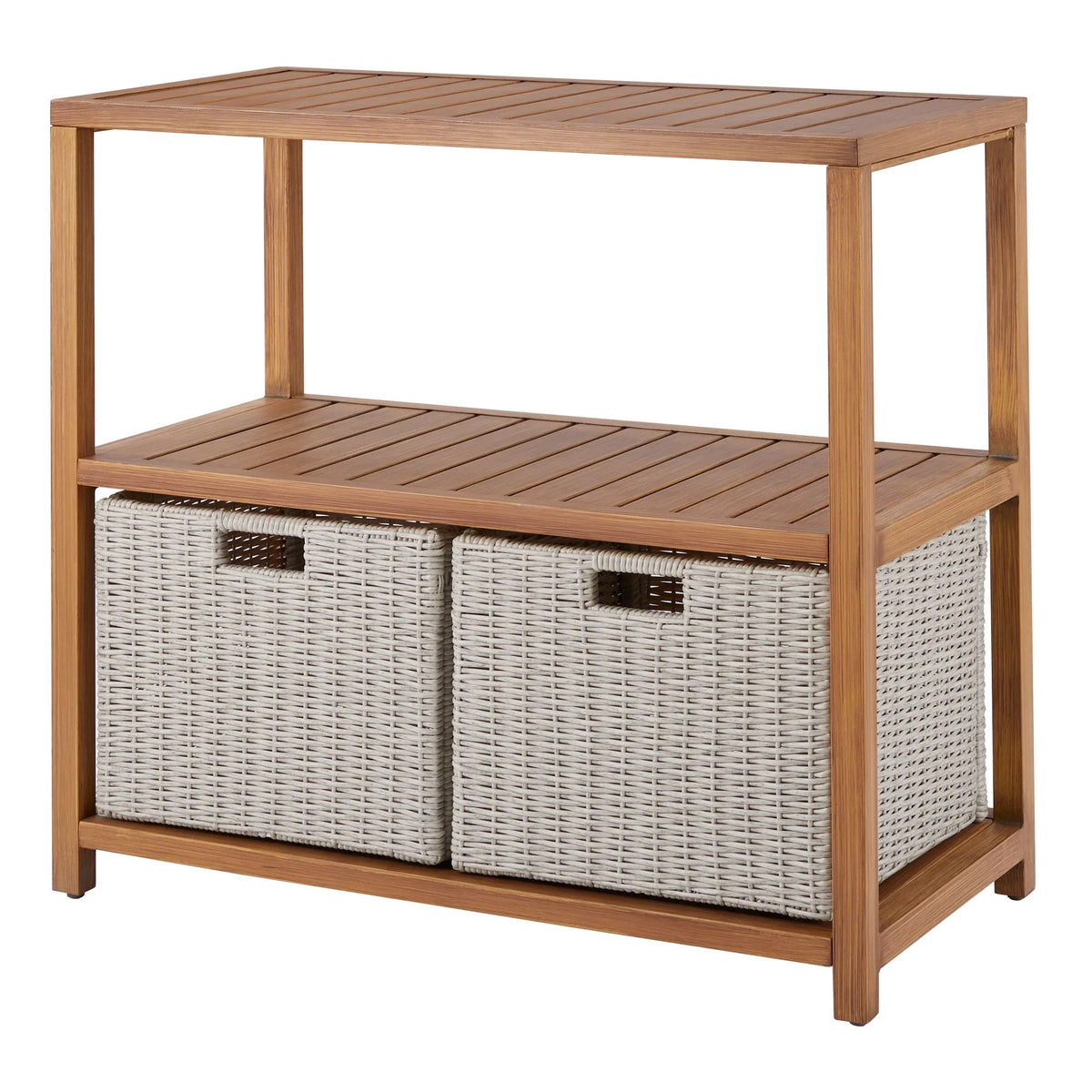Gray Steel Outdoor Console Table G690