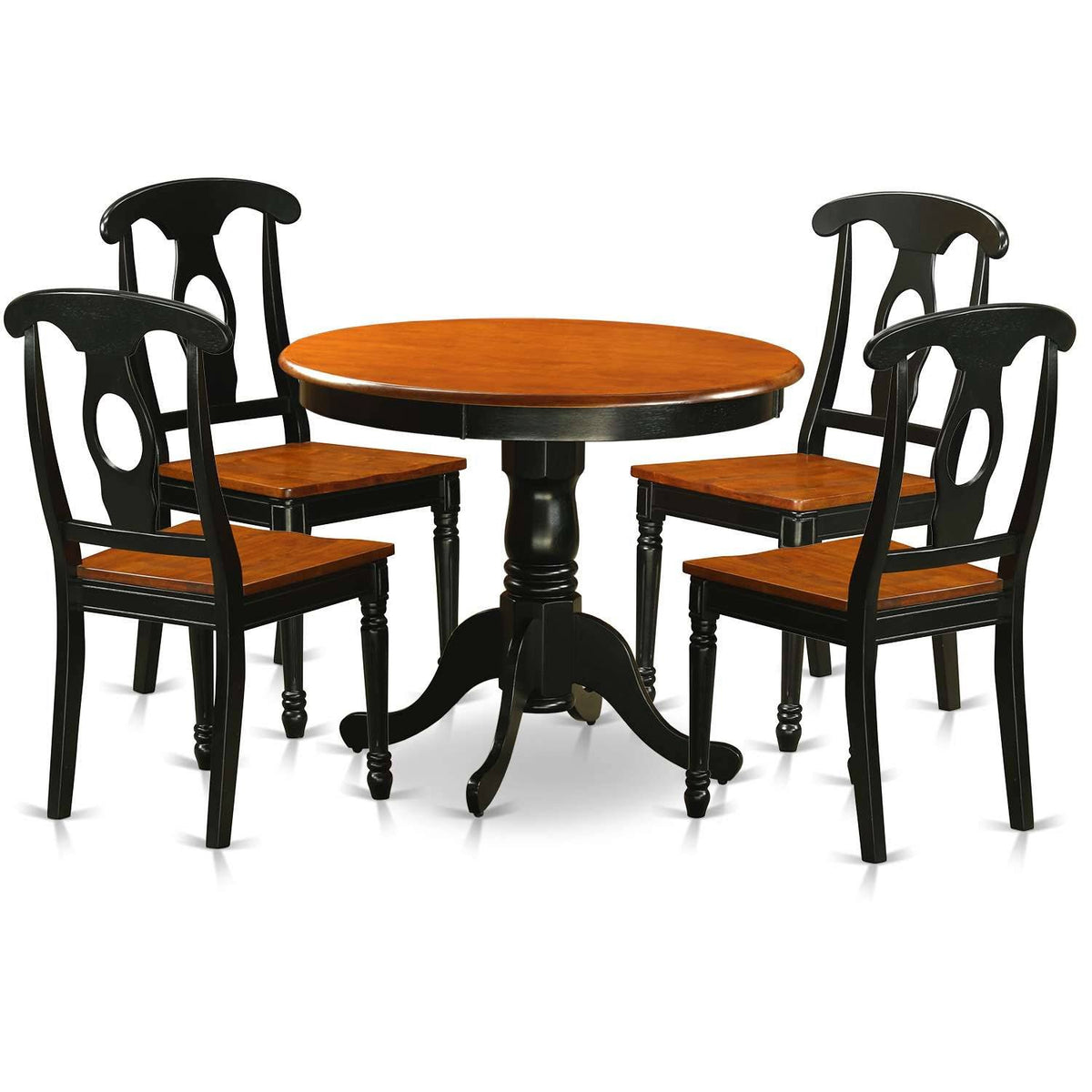5-Piece Solid Wood Dining Set W69648