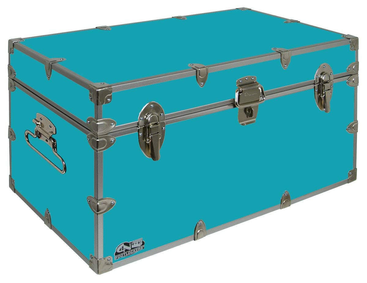 Teal Footlocker Trunk T692