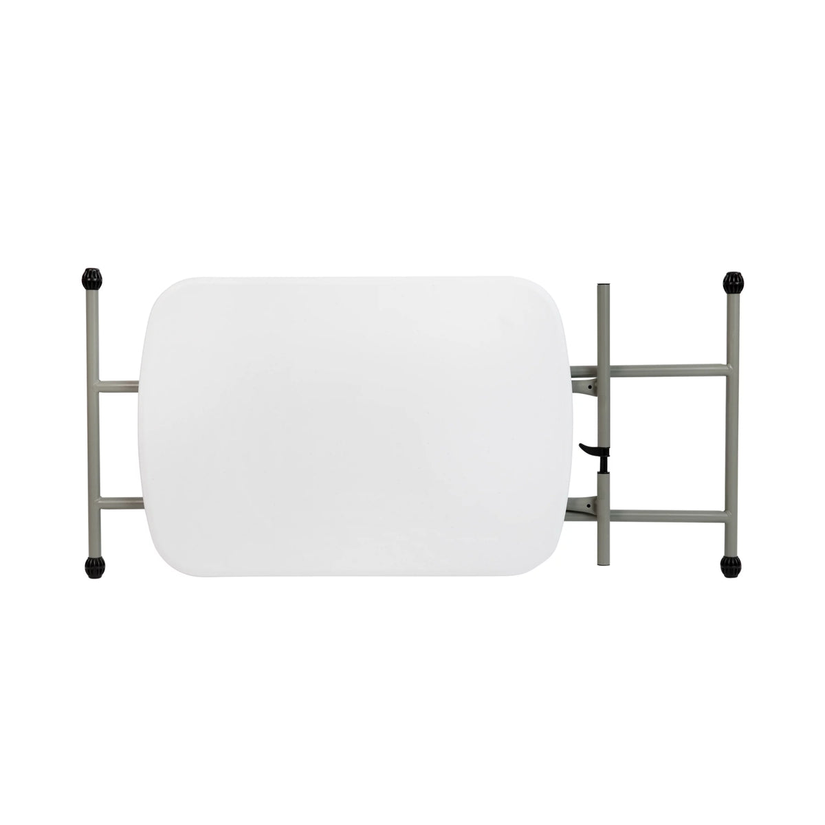 26 Inch Granite White Plastic Folding Table M186