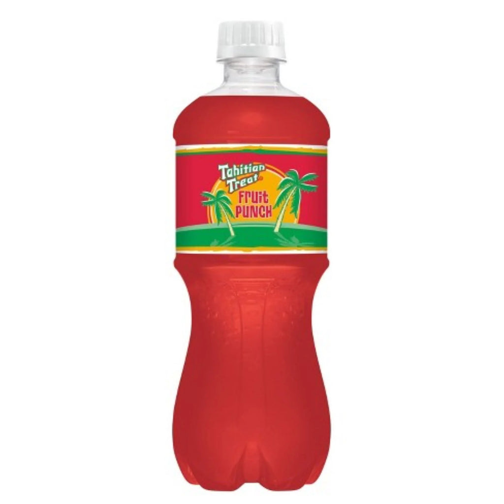 Tahitian Treat Fruit Punch Soda 20oz Bottles, Quantity of 24 D24899