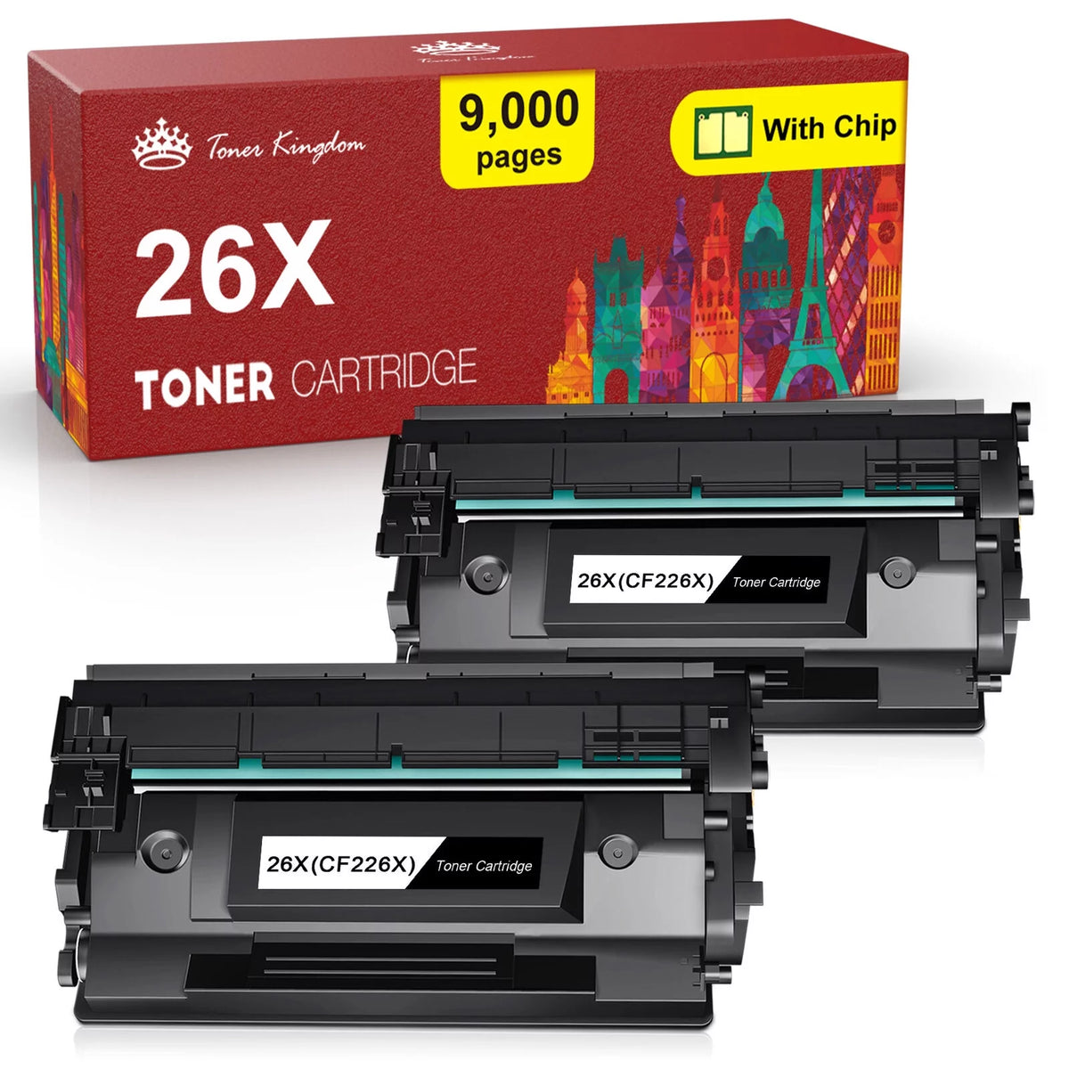 Black 2-Pack Toner B963