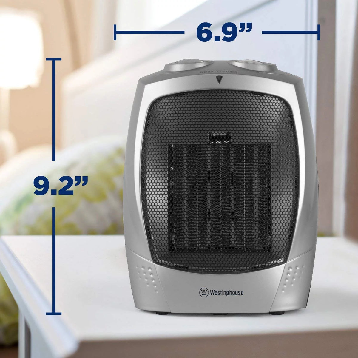 Ceramic Heater with Adjustable Thermostat K567