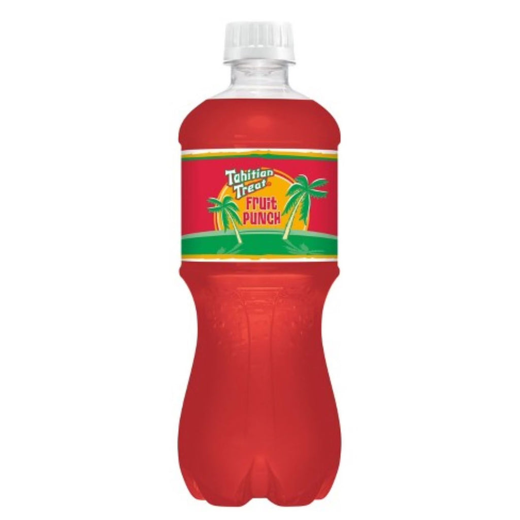 Tahitian Treat Fruit Punch Soda 20oz Bottles, Quantity of 24 D24899