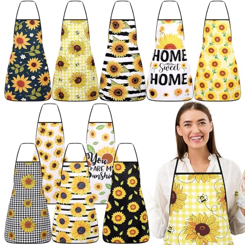 10 Pcs Adjustable Neck Strap Apron A68654