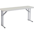 White Plastic Folding Seminar Table R7254