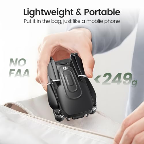 GPS Drone With 4K EIS Camera, 249g Foldable RC Quadcopter G3830