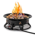 24-Inch 58,000 BTU Propane Gas Fire Pit with Cover W9400