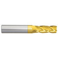 9/16x22 x 3-1/2x22 x 1-1/4x22 Square End Mill, 4 Flute, Solid Carbide P6780